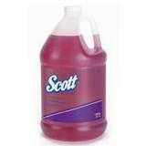 Scott Pink Lotion Skin Cleanser - Peach Scent - 1 Gal [3.8 L] - Refillable, Rich Lather, Moisturizing - Pink - 1 Each (91300ct)