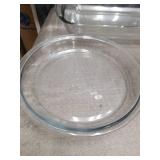 Clear Glass Bakeware and Serving Bowl Set