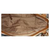 MICHAEL KORS STANTHORPE VANILLA large SATCHEL