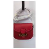 ELLE SADDLE BAG (COACH F31113) LIGHT GOLD