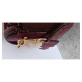ELLE SADDLE BAG WITH CHAIN PRINT (COACH F38111) & CORNER ZIP WRISTLET WITH CHAIN PRINT