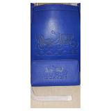 COACH Long Wallet Leather Blue