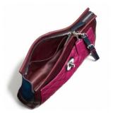 COACH PARK QUILTED LEATHER LARGE CLUTCH (COACH F50147) NWT VALUE $198