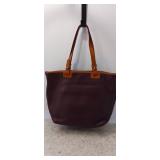Dooney & Bourke Dillen Double Pocket Pebble Leather Shoulder Bag /coin pouch