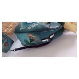 ANUSCHKA Portuguese Parrot Denim WITH STUDS DUST BAG