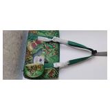 Anuschka PEACEFUL LEOPARD BUTTERFLY Hand Painted Leather Tote coin pouch