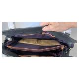 Anuschka SAFARI GRAY Hand Painted Leather Tote & Organizer Wallet