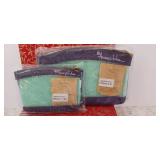 Anna by Anuschka Hand Painted Leather Cosmetic Case & Pouch Makeup Bag