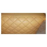 Calvin Klein genuine quilted leather hobo, color nude plus dust bag