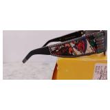 ED HARDY EHS 043 Sunglasses in color BLACK NIB
