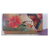 ANUSCHKA Checkbook Clutch Wallet - 1701 ANH