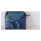 ANUSCHKA COIN AND ID POUCH