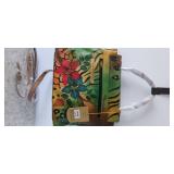 ANUSCHKA HAND PAINTED LEATHER UNIQUE PURSE RA5981