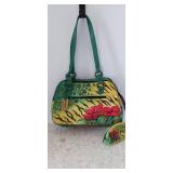 ANUSCHKA TIGER LEOPARD POPPYSATCHEL