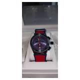 Technomarine Cruise California Red Chrono 114026 with extra strap and cover NIB