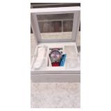 Technomarine Cruise California Red Chrono 114026 with extra strap and cover NIB