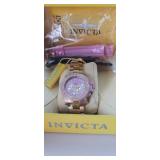 Invicta Angel Lady Model 11734 - Ladies Watch Quartz pink