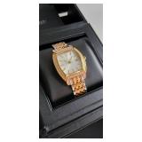 Timepieces by Randy Jackson 38mm gold Tone Date Watch
