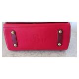 Sharif 1827 Medium size handbag. RED