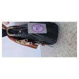 Sharif 1827 One Of A Kind Messenger 2 Tone Brown & Tan Comes With Wristlet
