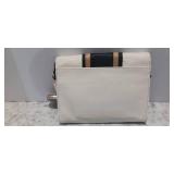 EMMA FOX BEIGE leather crossbody 8x6x2