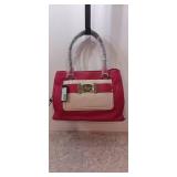 GUESS PURSE, DRAMA QUEEN COLOR:PASSION NWT