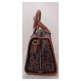 GUESS Heritage Monogram cogniac Satchel