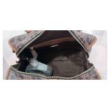 GUESS Heritage Monogram cogniac Satchel