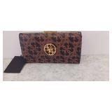 GUESS Heritage Monogram cogniac wallet