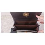 GUESS Heritage Monogram cogniac wallet