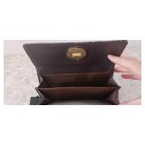 GUESS Heritage Monogram cogniac wallet