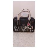 GUESS black logo  Satchel