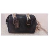 GUESS black logo  Satchel