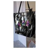 SHARIF METTALIC SHOPPING TOTE