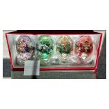 Joan Rivers Set of 4 Russian Faberge Inspired Egg Ornaments