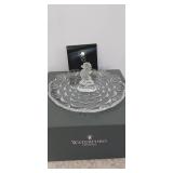 Waterford Seahorse Server 40027967 Crystal Platter NIB