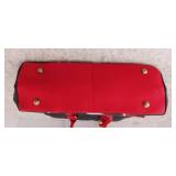 SUKRITI Hand Painted Leather Shoulder Bag \" WOMEN IN HAT\"