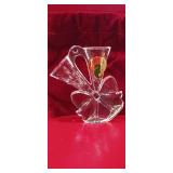 Waterford Crystal 2010 Lismore Toasting Flute Christmas Clear Ornament