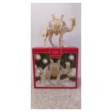 Retired Lenox FIRST BLESSING Nativity STANDING CAMEL AMETHYST Figurine in Box