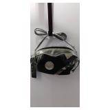 Sharif Vintage Summer  Leather Patchwork Crossbody Bag Made in USA