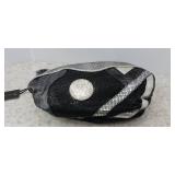 Sharif Vintage Summer  Leather Patchwork Crossbody Bag Made in USA