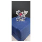Swarovski Crystal Figurine. Kris Bears - A Rose For You #5076625