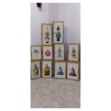Thomas Pacconi Tin-like Old Fashioned ornaments set of 10