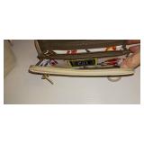 Chi By Falchi Crossbody Bag Gray Gold Snake Embossed Leather Pocket & Wallet set