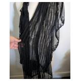 Elegant Lace-Trimmed Fashion Scarves - 3 ct
