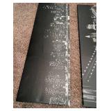 City Skyline Canvas Print Set - 2 Panels (46x16)