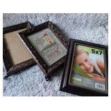 Vintage Style 5x7 Picture Frame Set - 3 ct