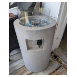 Decorative Glass Marble Fire Pit - 30 in