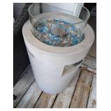 Decorative Glass Marble Fire Pit - 30 in