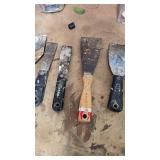 Vintage Putty Knives and Scrapers Collection